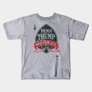 Penn Trump oil Kids T-Shirt